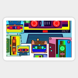 MUSICASSETTE Magnet